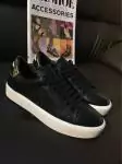 burberry femmes chaussures salmond check italy piercing leather gewen sneaker black